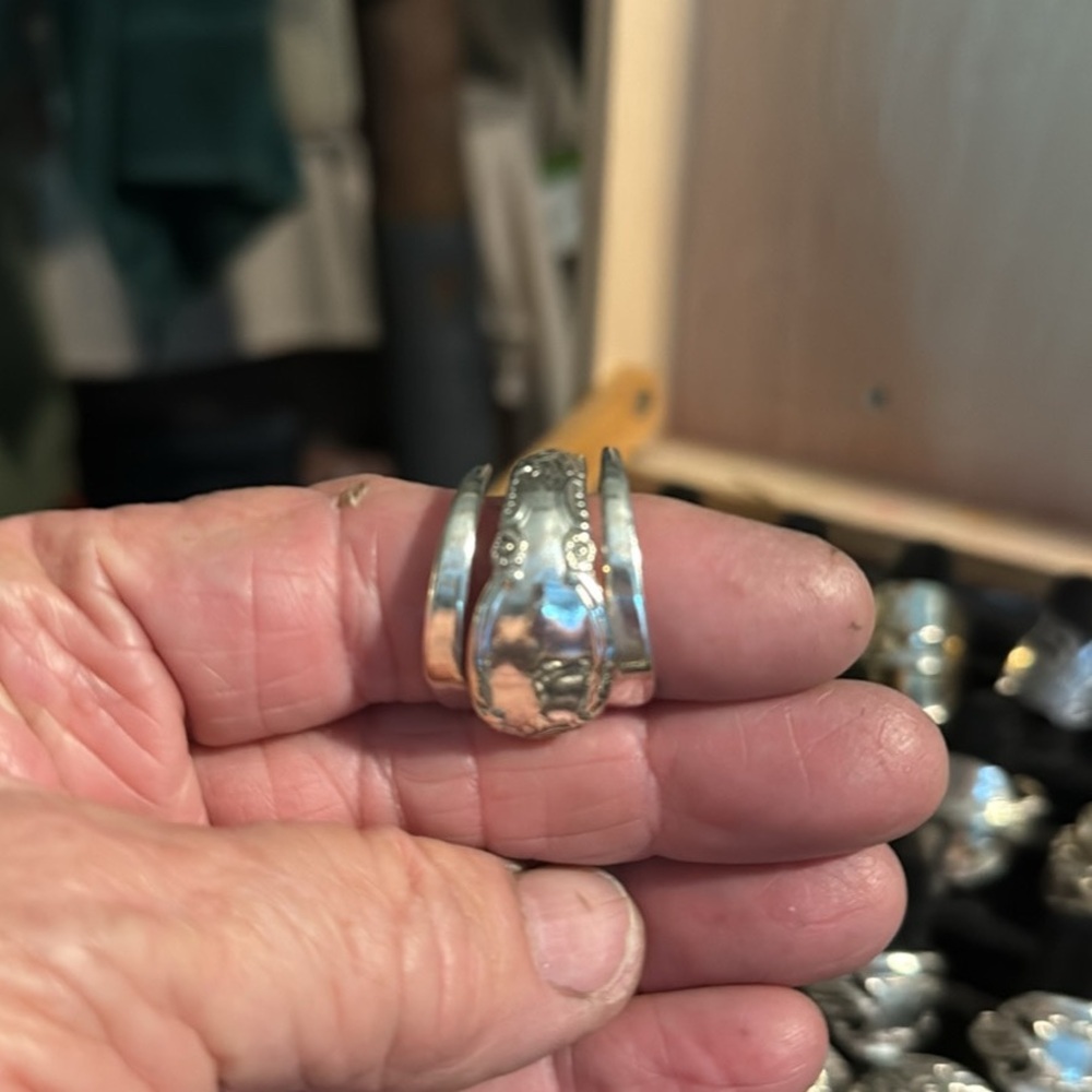 Silver Statement Ring - image 1